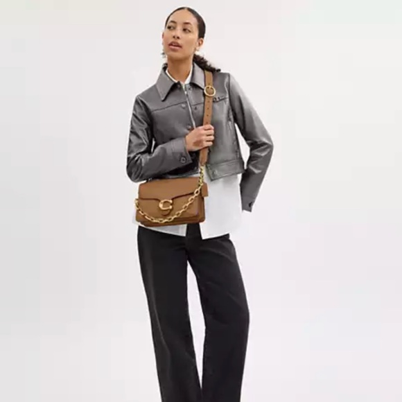 Coach Chain Tabby Shoulder bag - Honey Brown - like new - Picture 9 of 11